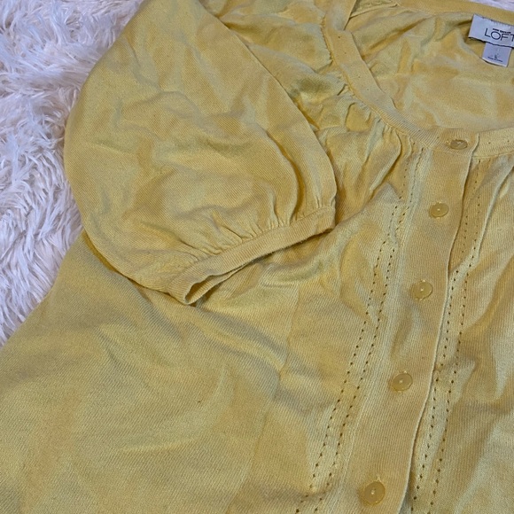 Loft yellow 3/4 sleeves jacket - Picture 3 of 4